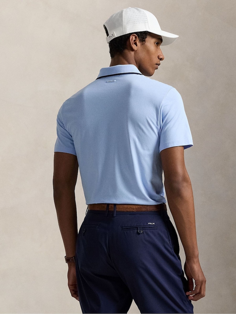 Ralph Lauren RLX Performance Pique Knit Polo Shirt - Image 2 of 5