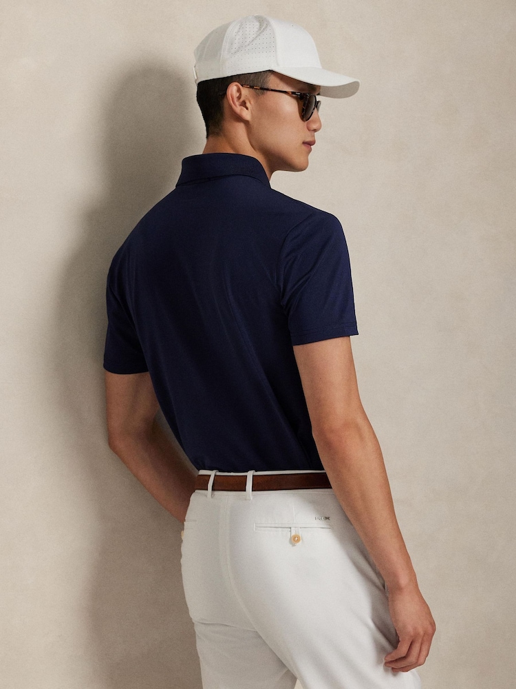 Blau - Ralph Lauren RLX Bear Polo Shirt - Bild 2 von 8