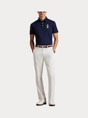 Blau - Ralph Lauren RLX Bear Polo Shirt - Bild 7 von 8
