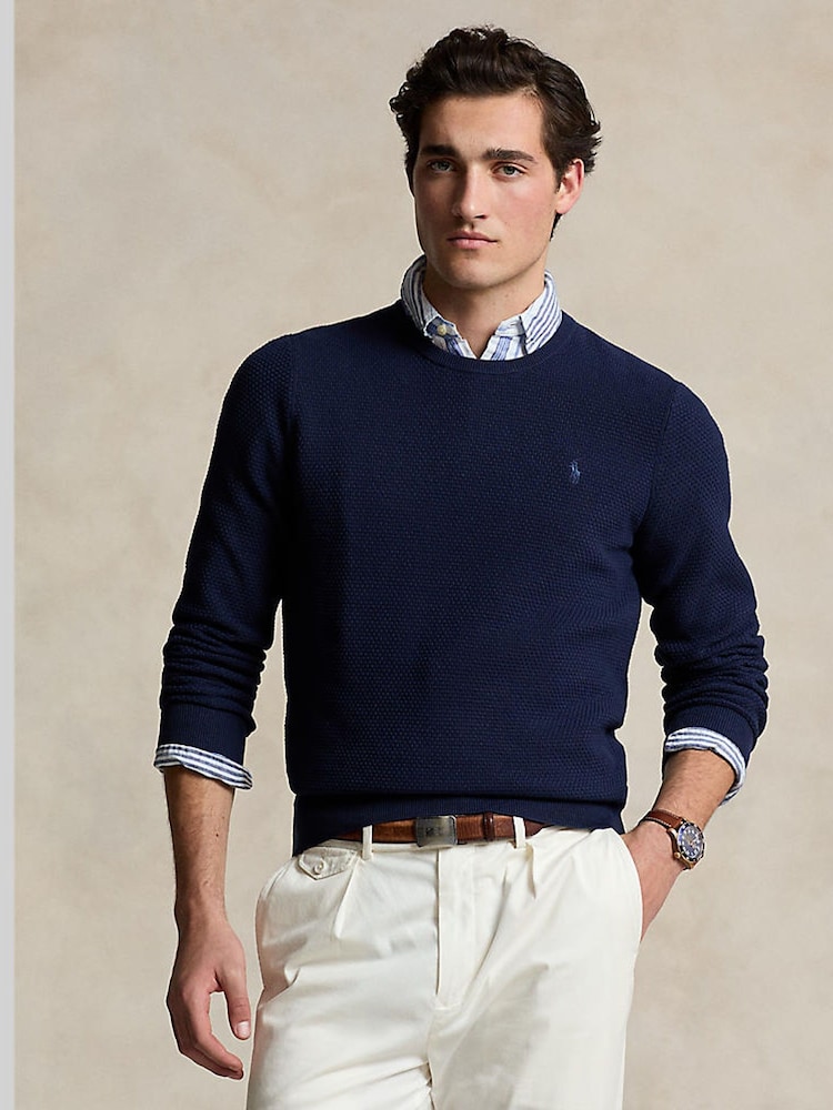 Ralph Lauren Long Sleeve Crew Jumper - Image 1 of 5