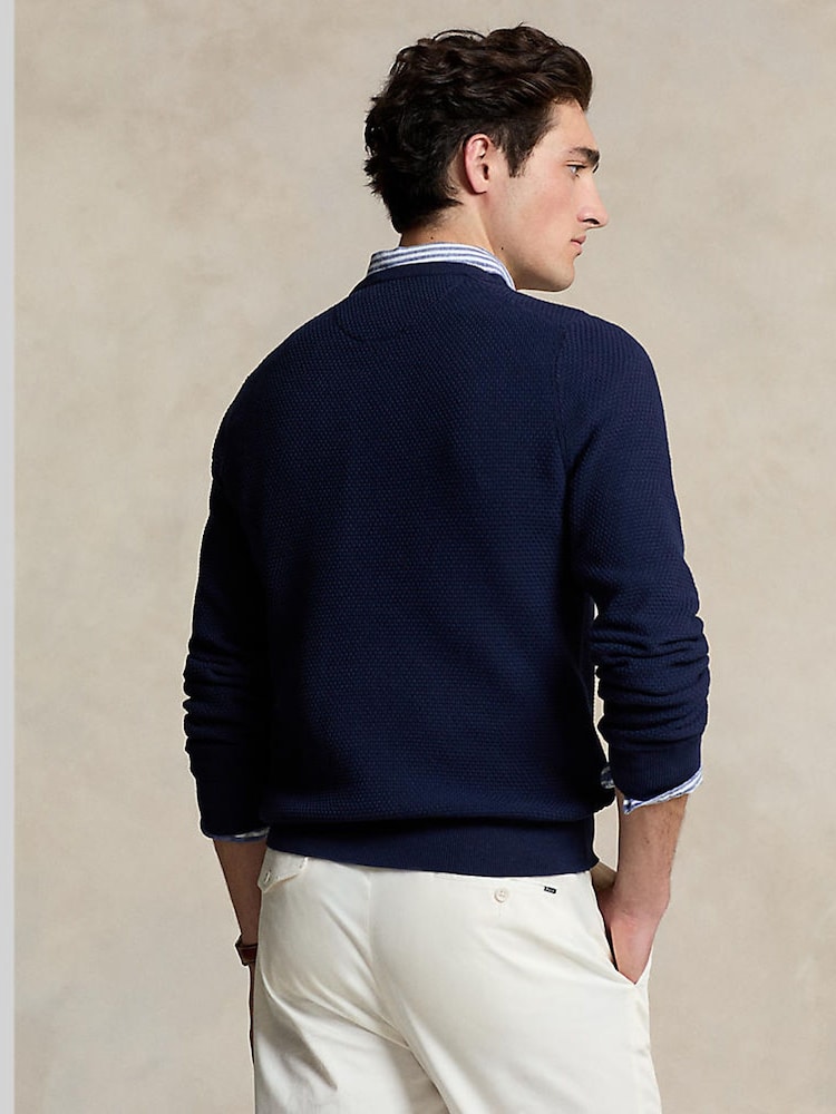 Ralph Lauren Long Sleeve Crew Jumper - Image 2 of 5