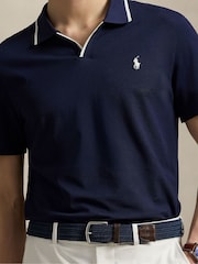 Ralph Lauren RLX Performance Pique Knit Polo Shirt - Image 5 of 6