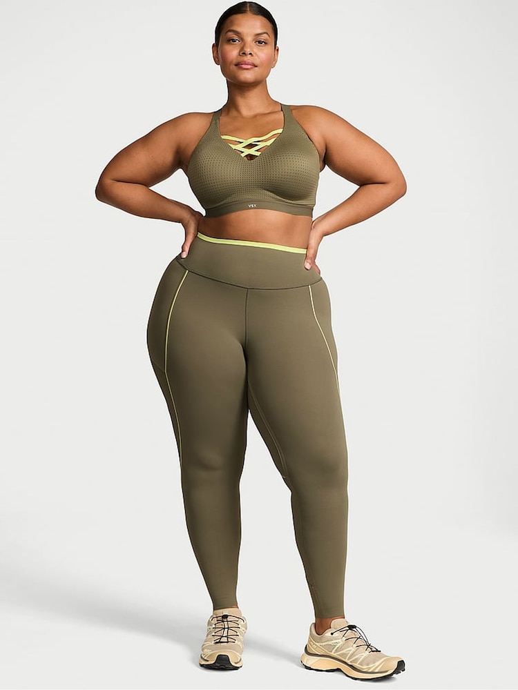 Victoria's Secret Desert Cactus Green Elevate™ Chroma Contours Leggings - Image 1 of 3
