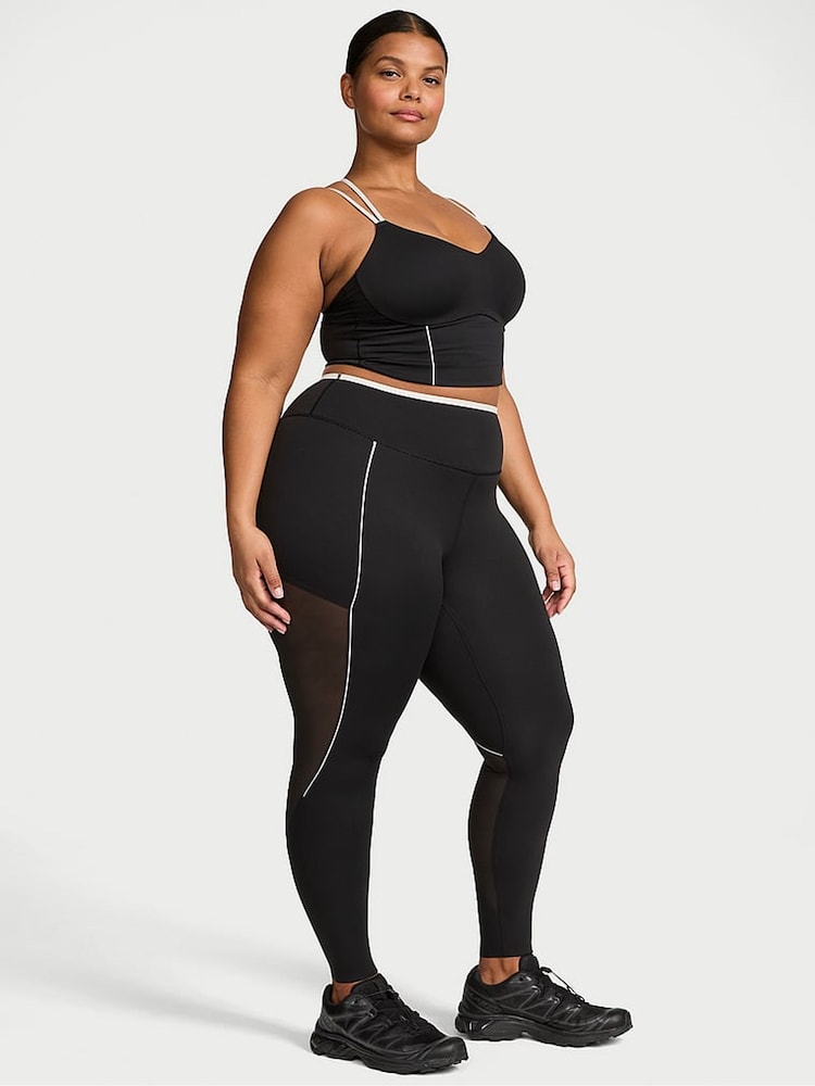 Victoria's Secret Black & White Elevate™ Chroma Contours Leggings - Image 1 of 4