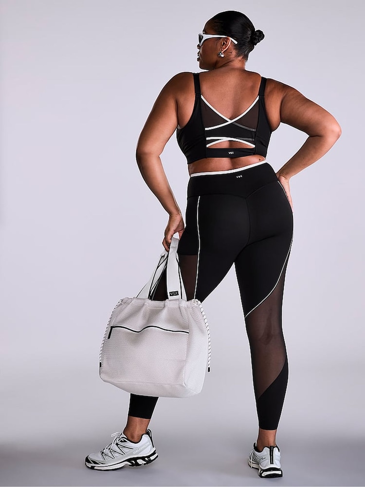Victoria's Secret Black & White Elevate™ Chroma Contours Leggings - Image 3 of 4