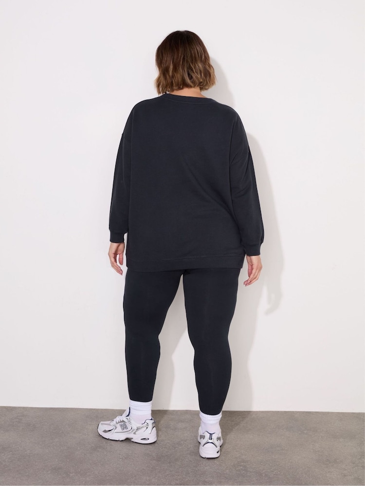 Live Unlimited Blue Petite Leggings - Image 2 of 2