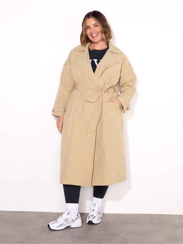 Live Unlimited Natural Classic Trench Coat - Image 1 of 1