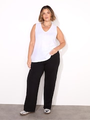 Live Unlimited Black Jersey Joggers - Image 1 of 4