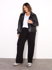 Live Unlimited Black Jersey Joggers - Image 2 of 4