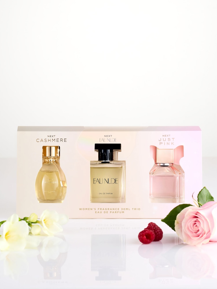Set of 3 Cashmere, Eau Nude and Just Pink 100ml Perfume Gift Set - Image 1 of 4