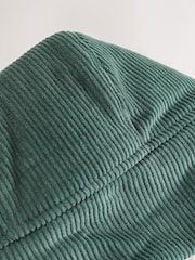 Teal Blue Corduroy Trapper Hat (3mths-10yrs) - Image 3 of 3