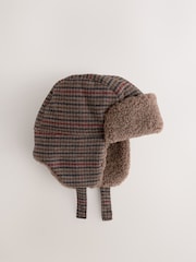 Heritage Check Trapper Hat (1-16yrs) - Image 1 of 3