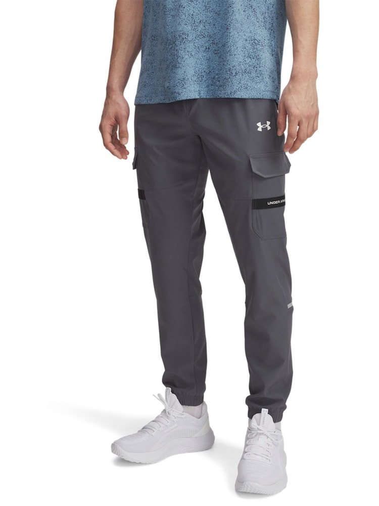 Under Armour Grey Tech Utility Woven Joggers - Image 1 of 4 Under Armour Grey Tech Utility Woven Joggers - Image 1 of 4