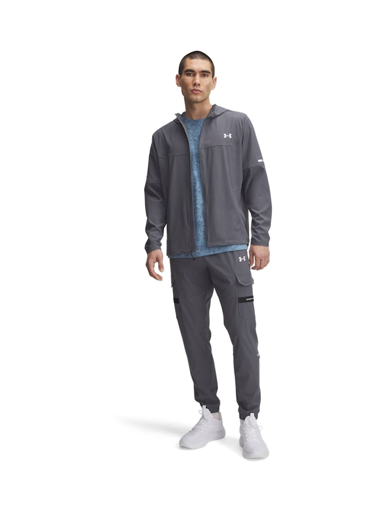Under Armour Grey Tech Utility Woven Joggers - Image 2 of 4 Under Armour Grey Tech Utility Woven Joggers - Image 2 of 4