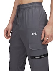 Under Armour Grey Tech Utility Woven Joggers - Image 3 of 4