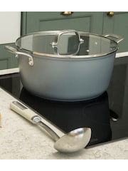 Laura Ashley Dark Slate 7 Piece Suprior Non Stick Cookware Set - Image 2 of 4