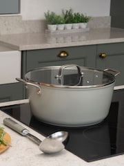Laura Ashley Sage Leaf 7 Piece Suprior Non Stick Cookware Set - Image 2 of 4