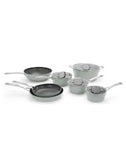 Laura Ashley Dark Dove Grey 7 Piece Suprior Non Stick Cookware Set - Image 4 of 4
