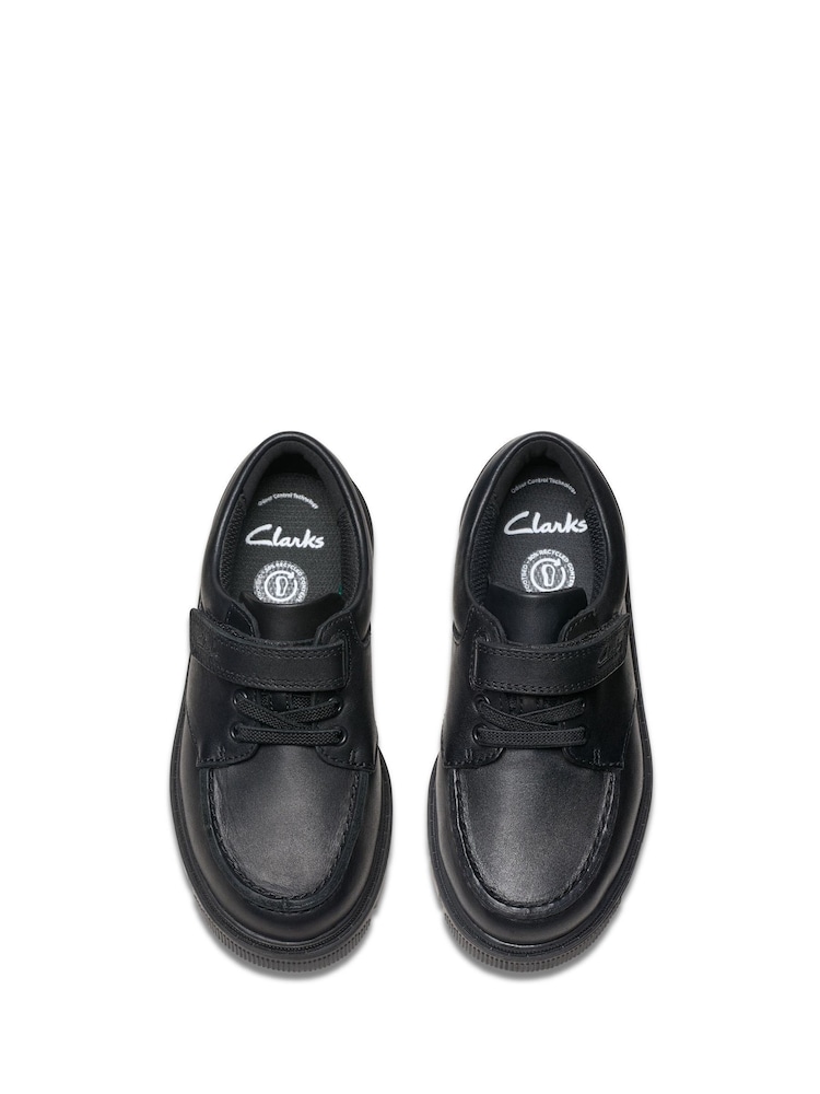 Clarks Younger Boys Lorcam Edge Shoes - Imagen 1 de 1