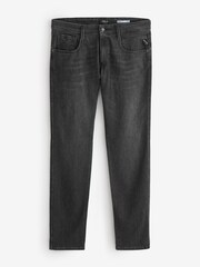Replay Dark Grey Slim Fit Anbass Powerstretch Jeans - Image 1 of 1