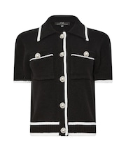 Star by Julien MacDonald Black Button Tipped Cardigan - Image 6 of 6
