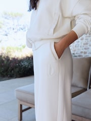 B by Ted Baker Cotton Blend Wide Leg Joggers - Image 4 of 4