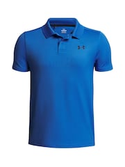 Under Armour Blue Matchplay Polo Shirt - Image 1 of 2