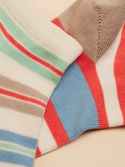 Joules Rilla Multi 5 Pack Trainer Socks - Image 3 of 3
