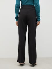Black Tailored Straight Trousers - Image 4 of 6