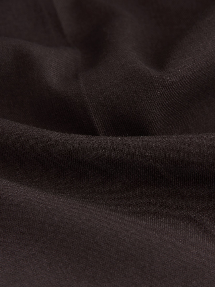 Chocolate Brown Tapered Tailored Trousers - Image 2 of 4 Chocolate Brown Tapered Tailored Trousers - Image 2 of 4