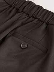 بني - Tapered Tailored Trousers - صورة 4 من 4