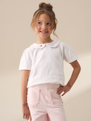 Angel & Rocket Heidi Peter Pan Collar T-Shirt - Imagen 1 de 7