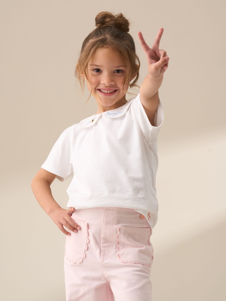 Angel & Rocket Heidi Peter Pan Collar T-Shirt - Imagen 2 de 7