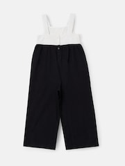 Angel & Rocket Black Illiana Crochet Linen Jumpsuit - Image 5 of 6