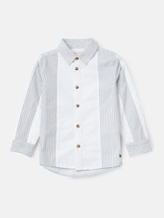 Temno modra - Angel & Rocket Chase oranžna Colour Block Smart 100% Cotton srajce - Slika 6 iz 8