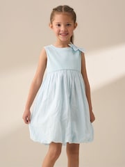 Angel & Rocket Blue Bubble Hem Corsage Dress - Image 2 of 6