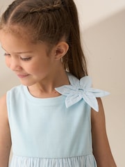 Angel & Rocket Blue Bubble Hem Corsage Dress - Image 3 of 6