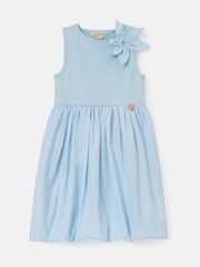 Angel & Rocket Blue Bubble Hem Corsage Dress - Image 4 of 6
