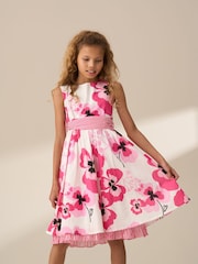 Angel & Rocket Pink Bella Printed Dress - Image 3 of 7
