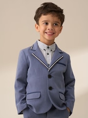 Angel & Rocket Blue Blake Smart Blazer - Image 1 of 16