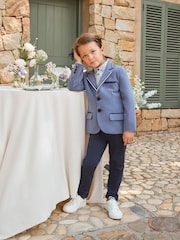 Angel & Rocket Blue Blake Smart Blazer - Image 11 of 16