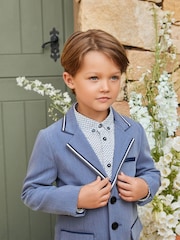 Angel & Rocket Blue Blake Smart Blazer - Image 13 of 16