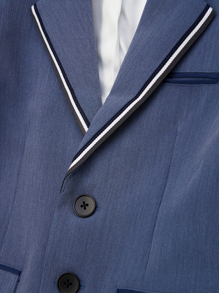 Angel & Rocket Blue Blake Smart Blazer - Image 16 of 16
