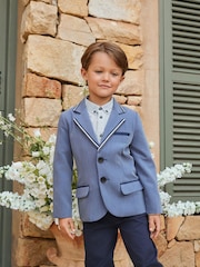 Angel & Rocket Blue Blake Smart Blazer - Image 6 of 16