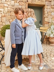 Angel & Rocket Blue Blake Smart Blazer - Image 8 of 16