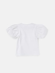 Angel & Rocket Bloom Flower Applique T-Shirt - Imagen 5 de 6