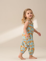 Angel & Rocket Carrie Double Cloth Fruit Print 100% Cotton Romper - Imagen 6 de 9
