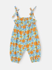 Angel & Rocket Carrie Double Cloth Fruit Print 100% Cotton Romper - Imagen 8 de 9