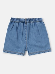 Angel & Rocket Blue Rochelle Denim 100% Cotton Shorts - Image 3 of 4