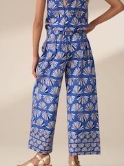 Angel & Rocket Fleur Printed Wide Leg Trousers - Imagen 2 de 6